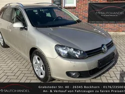 Beige Gebraucht 2012 VW Golf VI Highline Kombi | 6.990 € (Etwas zu teuer)