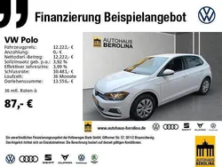 Weiß Gebraucht 2021 VW Polo Comfortline Limousine | 12.222 € (Superpreis)