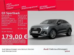 Daytonagrau perleffekt Gebraucht 2024 Audi Q3 Sportback S-Line SUV | 38.317 € (Guter Preis)