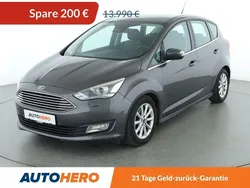 Grau Gebraucht 2016 Ford C-MAX Titanium Van / Kleinbus | 13.790 € (Etwas zu teuer)