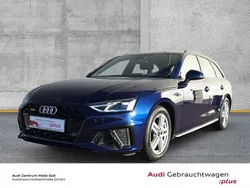 Navarrablau metallic Gebraucht 2024 Audi A4 S-Line Kombi | 41.440 € (Fairer Preis)