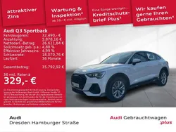 Ibisweiß Gebraucht 2022 Audi Q3 Sportback Design SUV | 32.490 € (Fairer Preis)