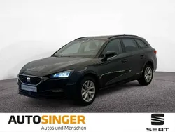Mitternachtsschwarz Gebraucht 2021 Seat Leon ST Style Kombi | 19.860 € (Guter Preis)