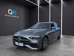 Selenitgrau metalliclack Gebraucht 2023 Mercedes C220 AMG line Kombi | 35.950 € (Fairer Preis)