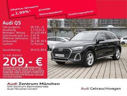 Mythosschwarz metallic Gebraucht 2022 Audi Q5 S-Line SUV | 38.591 € (Fairer Preis)