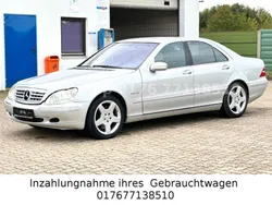 Silber Gebraucht 2002 Mercedes S55 AMG AMG Limousine | 7.490 € (Superpreis)