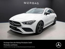 Polarweiß Gebraucht 2020 Mercedes CLA200 Shooting Brake AMG line Kombi | 21.440 € (Fairer Preis)