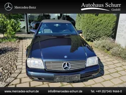 Smaragdschwarz (metallic) Gebraucht 1996 Mercedes SL280 Cabrio | 16.300 € (Fairer Preis)