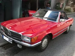 Rot Gebraucht 1985 Mercedes SL380 Cabrio | 22.000 €