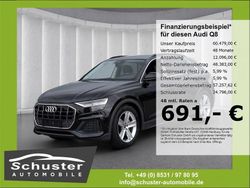Schwarz Gebraucht 2022 Audi Q8 Ambiente SUV | 60.479 € (Superpreis)