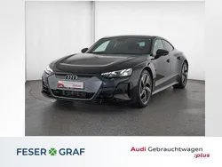 Mythosschwarz metallic Gebraucht 2023 Audi e-tron GT quattro Comfort Limousine | 59.555 € (Superpreis)