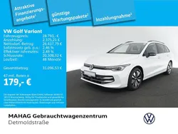 Oryxweiß perlmutteffekt Gebraucht 2024 VW Golf VIII Goal Kombi | 28.484 € (Superpreis)