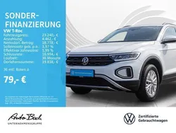 Weiß (pure white) Gebraucht 2024 VW T-Roc Life SUV | 23.240 € (Guter Preis)