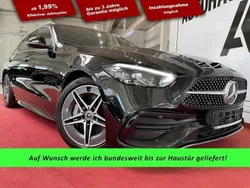 Schwarz unilack Gebraucht 2022 Mercedes C200 AMG line Kombi | 34.900 € (Guter Preis)