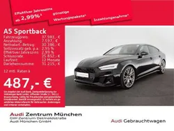 Mythosschwarz metallic Gebraucht 2022 Audi A5 S-Line Coupé | 37.983 € (Fairer Preis)