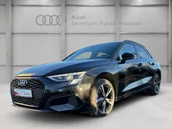 Schwarz Gebraucht 2024 Audi A3 Sportback Advanced Limousine | 35.975 € (Fairer Preis)