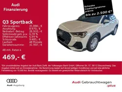 Gletscherweiß metallic Gebraucht 2021 Audi Q3 S-Line SUV | 35.880 € (Etwas zu teuer)