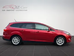 Candyrot metallic Gebraucht 2014 Ford Focus Titanium Kombi | 3.999 € (Superpreis)