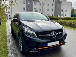 Schwarz Gebraucht 2018 Mercedes GLE350 AMG line Coupé | 36.490 € (Etwas zu teuer)