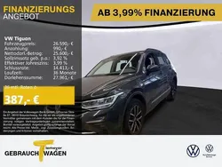 Grau Gebraucht 2021 VW Tiguan Life SUV | 26.590 € (Guter Preis)
