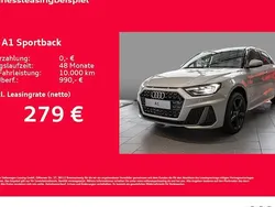 Grau Neu 2025 Audi A1 Sportback S-Line Kleinwagen | 31.735 € (Etwas zu teuer)
