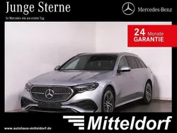 Silber Gebraucht 2024 Mercedes E300 Advanced Plus Limousine | 57.880 € (Fairer Preis)