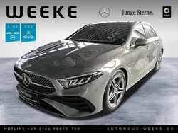 Grau Gebraucht 2024 Mercedes A200 Advanced Plus Limousine | 33.589 € (Etwas zu teuer)
