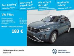 Blau (petroleum blue metallic) Gebraucht 2024 VW T-Roc Life SUV | 22.780 € (Fairer Preis)