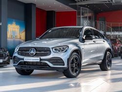 Hightech silber Gebraucht 2020 Mercedes GLC300e AMG line Coupé | 43.780 € (Guter Preis)