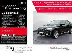 Mythosschwarz metallic Gebraucht 2023 Audi Q5 Sportback S-Line SUV | 39.960 € (Guter Preis)