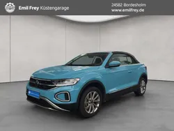 Teal blue Gebraucht 2024 VW T-Roc Cabriolet Style Cabrio | 27.490 € (Superpreis)