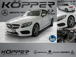 Polarweiss Gebraucht 2016 Mercedes C200 AMG Cabrio | 31.777 € (Teuer)