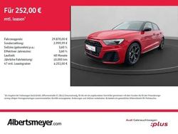 Progressivrot metallic Gebraucht 2024 Audi A1 Sportback S-Line Kleinwagen | 30.870 € (Etwas zu teuer)