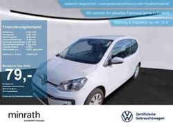 Weiß Gebraucht 2021 VW up! move up! Kleinwagen | 10.730 € (Fairer Preis)