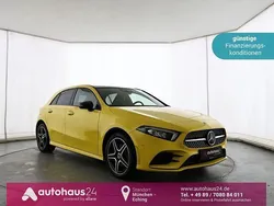 Gelb Gebraucht 2023 Mercedes A250 AMG line Limousine | 27.770 € (Superpreis)