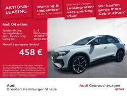 Weiß Gebraucht 2025 Audi Q4 e-tron Sport SUV | 54.890 € (Teuer)