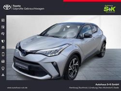 Shimmeringsilber metallic/ dach schwarz Gebraucht 2023 Toyota C-HR Team SUV | 28.480 € (Fairer Preis)