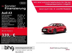 Rot Gebraucht 2021 Audi A3 Sportback e-tron S-Line Limousine | 29.930 € (Etwas zu teuer)