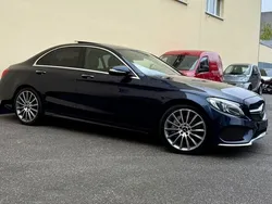 Blau Gebraucht 2014 Mercedes E250 AMG line Limousine | 19.990 € (Teuer)