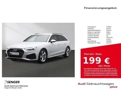 Weiß Gebraucht 2023 Audi A4 S-Line Kombi | 36.880 € (Superpreis)