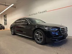 Obsidianschwarz metalliclack Gebraucht 2024 Mercedes S580 AMG line Limousine | 89.964 €