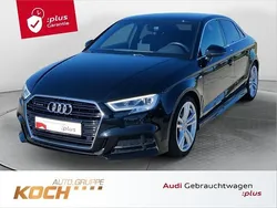 Mythosschwarz metallic Gebraucht 2019 Audi A3 S-Line Limousine | 25.790 € (Fairer Preis)