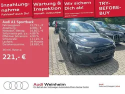 Mythosschwarz metallic Gebraucht 2021 Audi A1 S-Line Kleinwagen | 21.791 € (Fairer Preis)