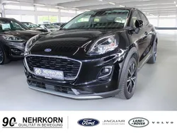 Obsidianschwarz Gebraucht 2021 Ford Puma Titanium SUV | 17.950 € (Fairer Preis)