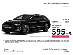 Mythosschwarz metallic Gebraucht 2025 Audi A6 e-tron S-Line Kombi | 76.388 € (Guter Preis)