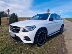 Weiß Gebraucht 2016 Mercedes GLC250 AMG line SUV | 25.500 € (Teuer)