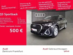 Mythosschwarz metallic Gebraucht 2024 Audi Q3 Sportback S-Line SUV | 47.440 € (Fairer Preis)