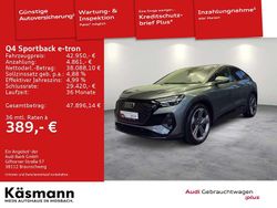 Taifungrau metallic Gebraucht 2022 Audi Q4 e-tron SUV | 42.950 € (Teuer)