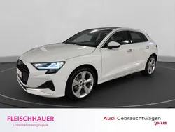 Gletscherweiß metallic Gebraucht 2025 Audi A3 Sportback Advanced Plus Limousine | 33.490 € (Fairer Preis)