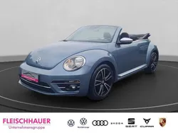 Blau Gebraucht 2018 VW Beetle Design Cabrio | 16.490 € (Etwas zu teuer)